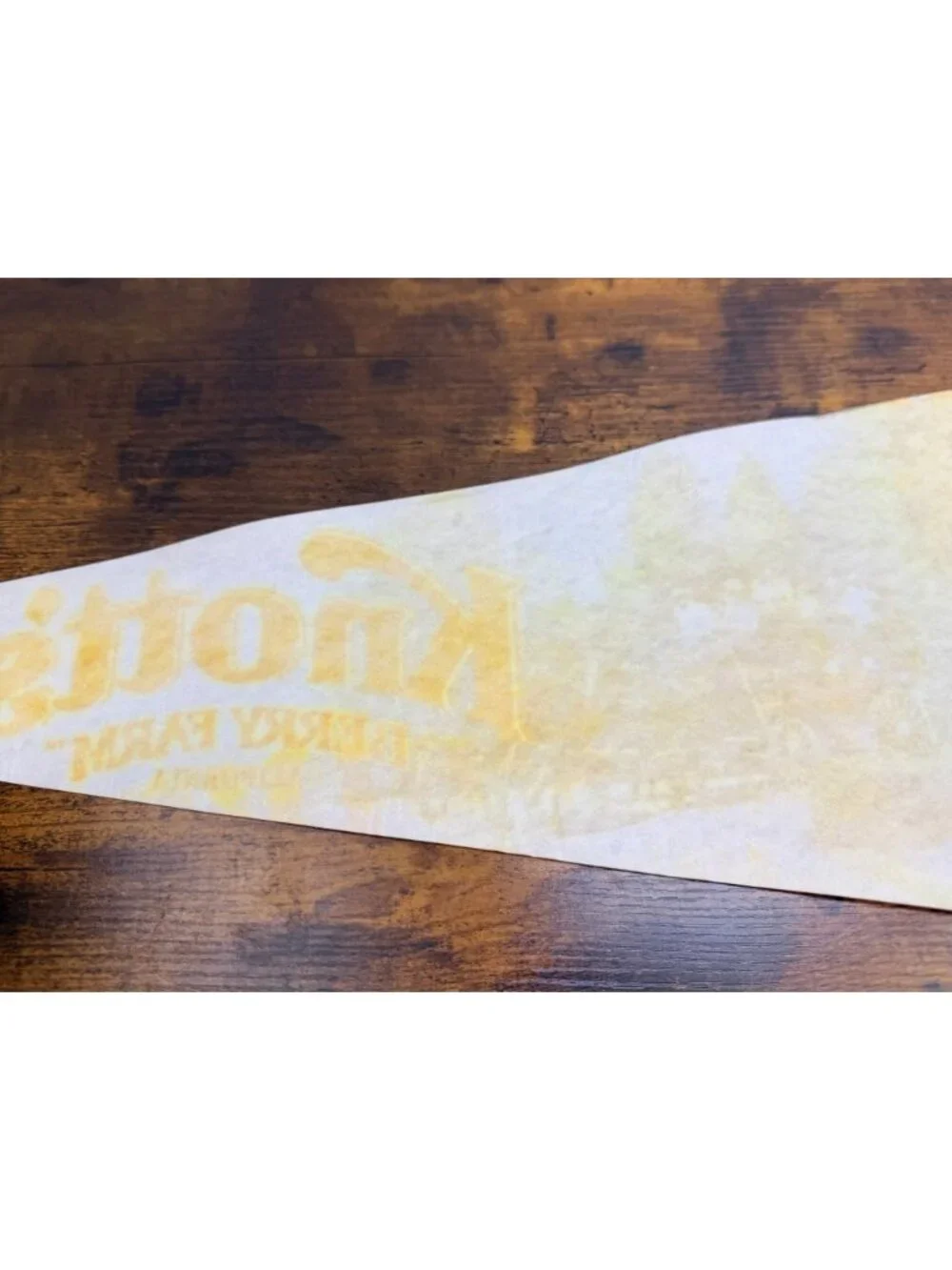 Vintage Collector's Series Knott's Berry Farm, California Pennant 29.5 inches